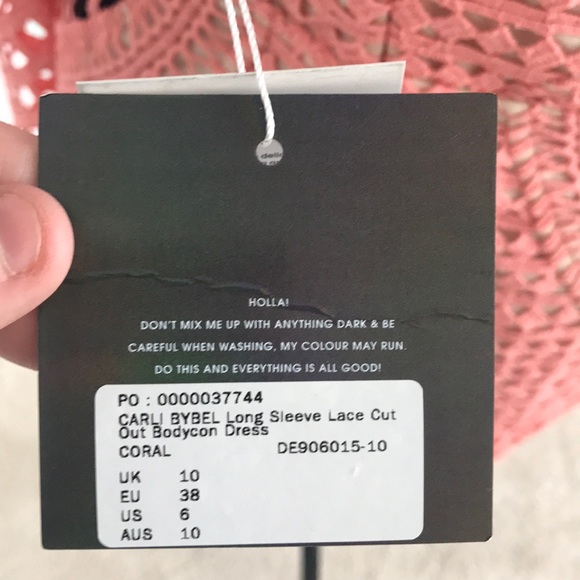 Woven bodycon dress - Picture 6 of 6